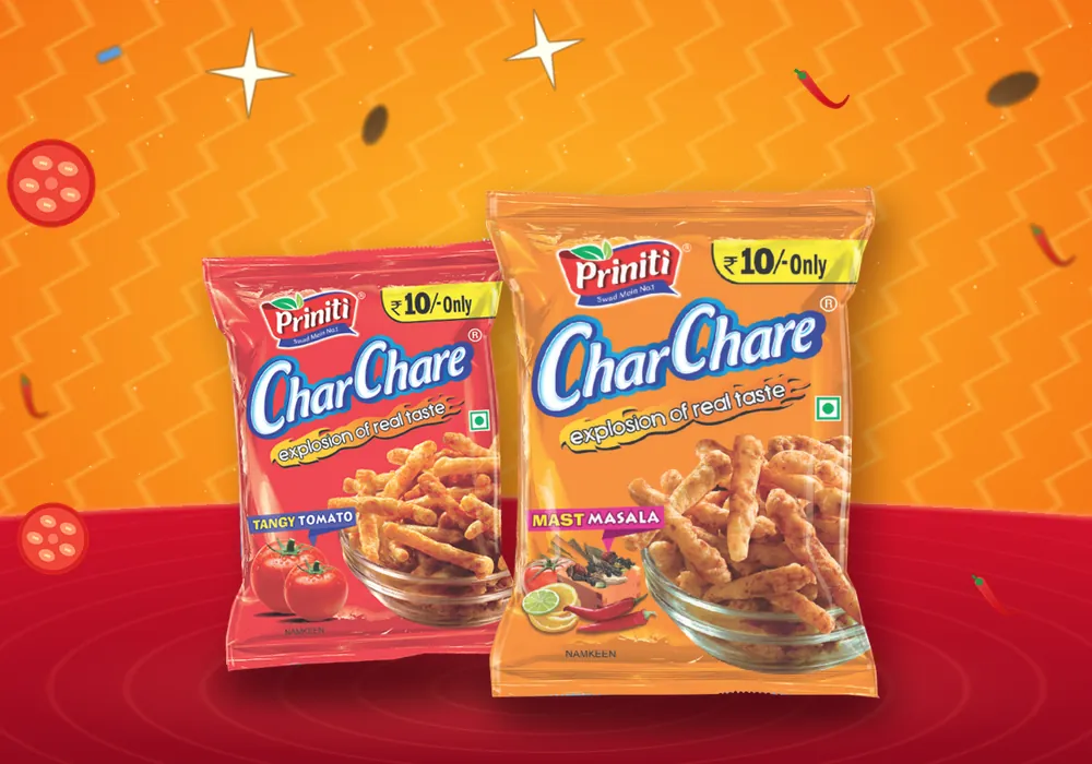 Priniti CharChare Mast Masala, CharChare Tangy Tomato