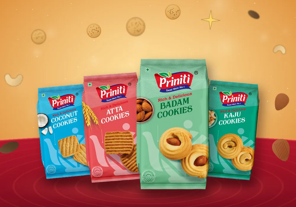 Priniti Badam Cookies, Atta Cookies, Coconut Cookies, Kaju Cookies