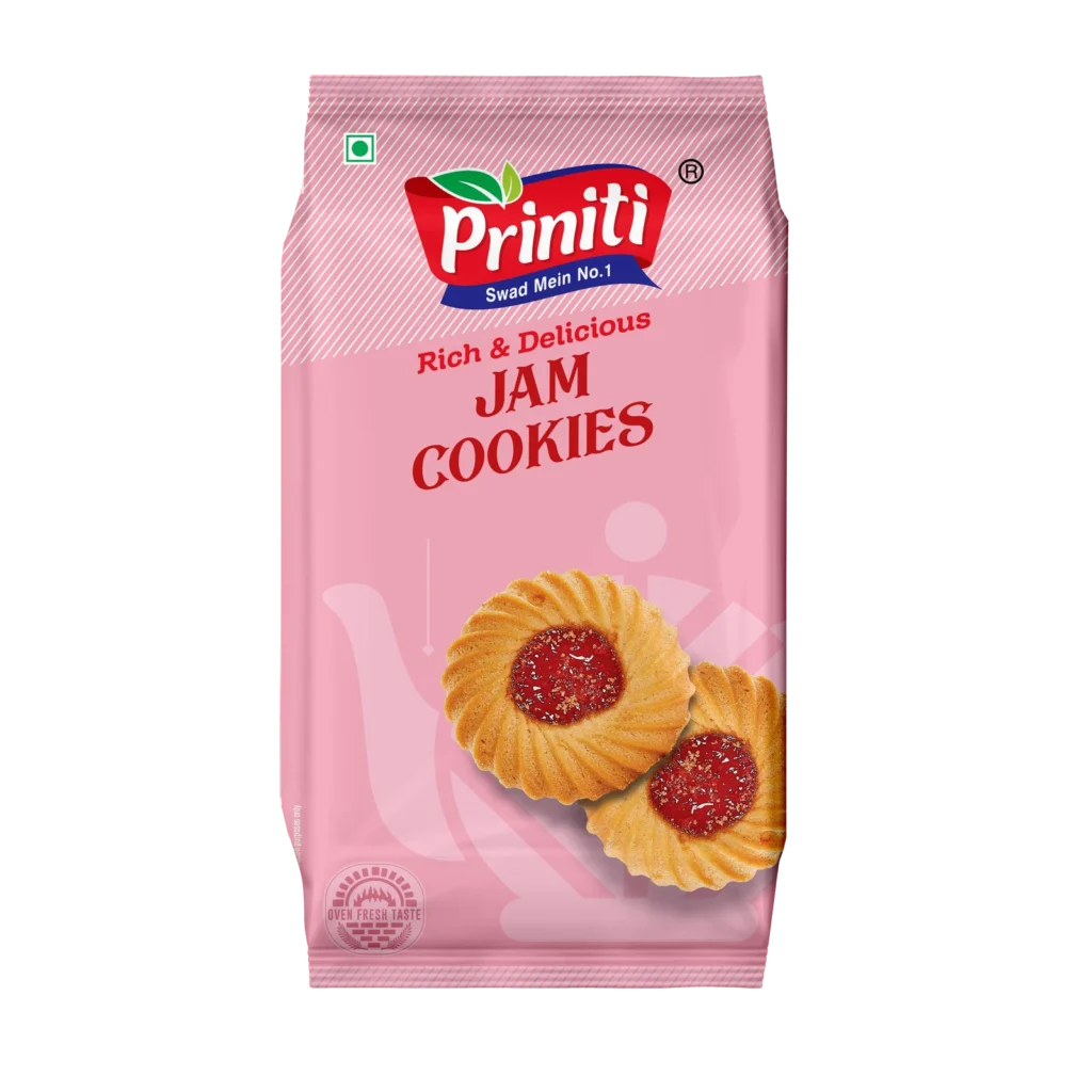 Jam Cookies pack by Priniti Foods