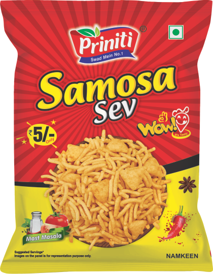 Samosa Sev pack by Priniti Foods