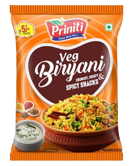 Veg Biryani pack by Priniti Foods